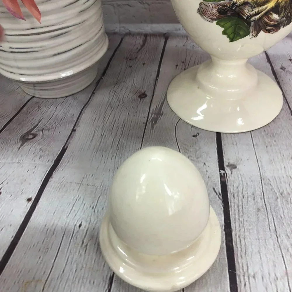 Vintage owl Vase rustic cottagecore farmhouse